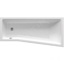 BeHappy ii - Baignoire asymétrique 1600x750 mm, gauche, blanc C961000000 - Ravak