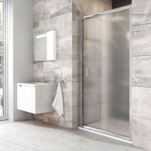 Ravak - Blix - Porte de douche BLDP2-110, 1070-1110 mm, aluminium/verre brillant Grape 0PVD0C00ZG