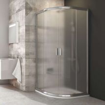 Blix - Vierteilige Viertelkreis-Duschkabine BLCP4-80, 78-80 cm, Aluminium glänzend/Glas Grape 3B240C00ZG - Ravak