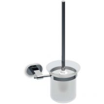 Chrome - Halter für wc Bürste, Chrom/Glas X07P196 - Ravak