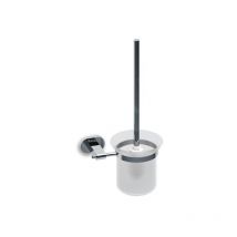 Ravak - Chrome - Support avec brosse wc, chrome / verre X07P196
