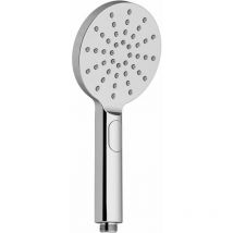Ravak - Douches - Pommeau de douche Flat 956.00, 12 cm, 3 jets, chrome X07P233