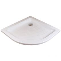 Ravak - Kaskada - Receveur de douche Ronda-80 la, 805x805 mm, AntiBac, blanc A214001220