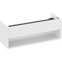 Ravak Lite - Waschtischunterschrank 120x45x43 cm, 1 Schublade, weiß glänzend X000001867