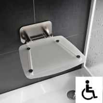 Ravak - Ovo-B II-Clear siège de douche rabattable pmr pour cabine de douche (B8F0000051)