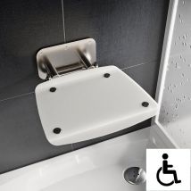 Ravak - Ovo-B II-Opal siège de douche rabattable pmr pour cabine de douche (B8F0000052)