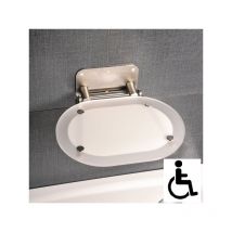 Ravak - Ovo Chrome siège de douche rabattable pmr pour cabine de douche (B8F0000029)
