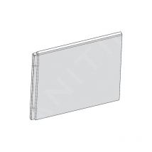 Ravak - Panneaux de bain - Panneau latéral pour baignoire Chrome 75, blanc CZ74130A00