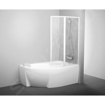 Ravak - Supernova - Pare-baignoire VSK2 Rosa 160 l, gauche, blanc/pluie 76L9010041