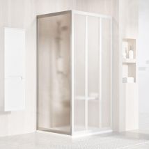 Ravak - Supernova - Paroi de douche APSS-75, 720-755 mm, satiné/verre Grape 94030UR2ZG