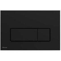 Uni Slim - Plaque de déclenchement, noir mat X01744 - Ravak