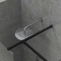 Walk-In - w SET-Uni Frei/Wall, schwarz GWD010003023 - Ravak