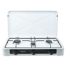 Ravanson - k-03tb noir, blanc comptoir 60 cm gaz 3 zone(s)