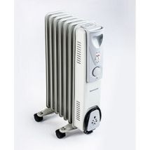 OH-07 radiateur électrique Chauffage électrique au fioul Intérieur Gris 1500 w - Ravanson
