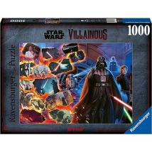 Star Wars Villainous Darth Vader 1000 Piece Jigsaw Puzzle - Ravensburger