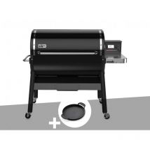 Barbecue à pellets Weber Smokefire EX6 gbs + Plancha