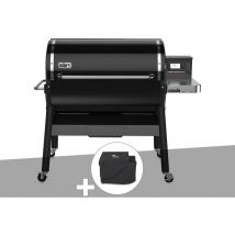 Barbecue à pellets Weber Smokefire EX6 gbs avec housse de protection