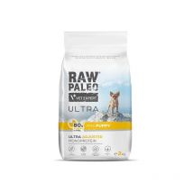 Raw paleo Ultra Mini Puppy Turkey - croquettes pour chiots - 2 kg