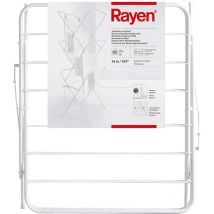 Rayen - Tendedero Vertical, De facil Plegado, Superficie de tendido de 14m, con Sistema de Bloqueo de Patas, con topes Antideslizantes, 61x138x44,5cm