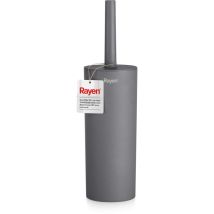 Rayen - WC-Bürste mit Deckel Effiziente Reinigung Ultraweich Maße: 37 x 9,2 cm