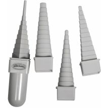 Rayher 22574000 Set Mandrini Per Filo Di Ferro, ‎grigio, 19.8 X 15.1 X 3.5 Cm