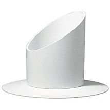 Rayher - 2514002 - portacandele, 30 mm à , per battesimo e comunione candele, bianco
