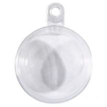 Rayher Sfera Plastica, 2Pz, 8Cm ø, Cristallo, Set 6Pz, 39468800