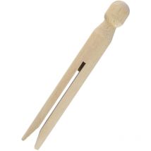 6400500 Pinzette per vestiti in legno con testa rotonda, 11 cm di lunghezza. Set 50 pezzi, 14,5 x 10 x 6.30000000000000007 cm - Rayher