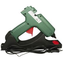 Rayher 30091000 pistola Per Colla A Caldo, Senza Fili M. Base Station, 20, 5 x 17 cm, Blister-box 1 pezzi, Plastica, Verde, Rosso, 30.5 x 35 x 9 cm