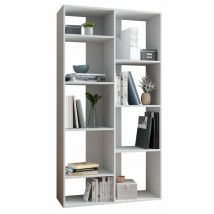 Beaux Meubles Pas Chers - Rayonnage 9 Niches Blanc 185 cm linea
