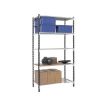 Manorga - Rayonnage léger élément de départ kit flip - 1000 x 2000 x 500 mm - 217 kg