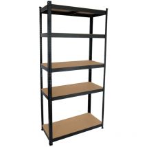 Orion91 - Rayonnage modulaire avec 5 étagères réglables 180x90x40cm 875Kg O91