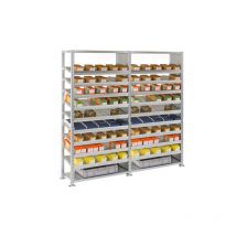 Armoire d'atelier 4 nivx - Élément suivant - 2000x1000x400mm - 150kg/niv - Utilisable uniquement avec un module de départ - ray/visserie/s