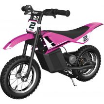 Kids Moto Électrique - MX125 Dirt Rocket Bike pour Les Enfants de 7+ avec Une Vitesse Maximale de 13km/h & Une Autonomie de 40 Minutes, 100W, Une