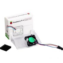 RB-Case-Fan Ventilateur actif Convient pour (kits de développement): blanc - Raspberry Pi