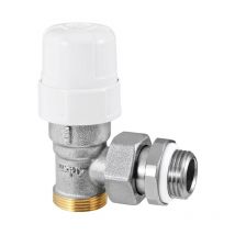 48 Valvola Squadra Termostatizzabile Ø3/8'Rfs Attacco Rame/Pe - 00480300 - RBM