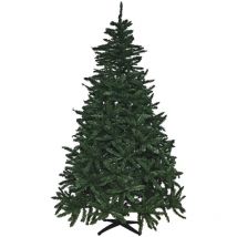 Árbol de Navidad artificial – con sistema de plegado – 220 cm – sostenible – verde