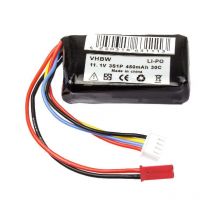 Accucell - rc LiPo Batteria 450mAh Li-Ion 11,1 v compatibile con una varietà di vetture da corsa, elicotteri, aerei e modellini di barche, ecc