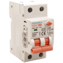 Rcbo Interruttore Magnetotermico Differenziale Tipo ac Curva c 1P+N 2M 6000A 30mA C16A ac 230V IP20 IEC61009-1