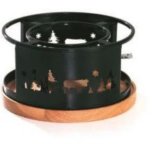 Réchaud à fondue 21cm noir NMC 3008209