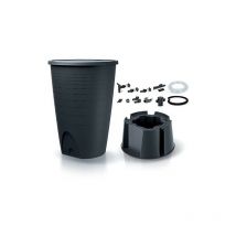 Prosperplast - Waterform Récupérateur d'eau de pluie 260l peruno anthracite - IDPE260S-S433 (IDPE260S-S433)