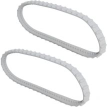 RCX23002 Lot de 2 courroies d'entraînement de rechange à bande souple – Pièces de nettoyage de piscine en caoutchouc de qualité supérieure et