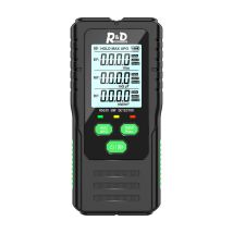 Jalleria - RD630C) Détecteur de rayonnement électromagnétique numérique emf Meter Détecteur de rayonnement électromagnétique ef/mf/rf portatif avec
