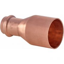 Réduction cuivre à sertir GAZ Mâle Femelle Ø22-18
