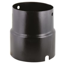 Réduction De Tuyau Émaillé Noir Mat 13/12 Pour Poêle De Salon