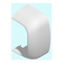 Iboco - réduction - pour goulotte de climatisation - 120 vers 90 mm - blanc 06839