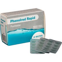 Compresse di ph reattivi Phenolred Rapid, 250 pezzi. Bayrol