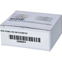 Reagente rosso fenolo per fotometri PrimeLAB e PoolLAB, 250 compresse.