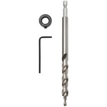 Readcly - hss Drill Bit Reaming 3/8' Woodworking Drill Bit Hex Shank with Depth Stop