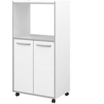 READY Desserte de cuisine L 60cm Blanc